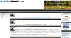 Desktop Screenshot of miasto-nowe.com