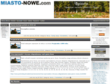 Tablet Screenshot of miasto-nowe.com